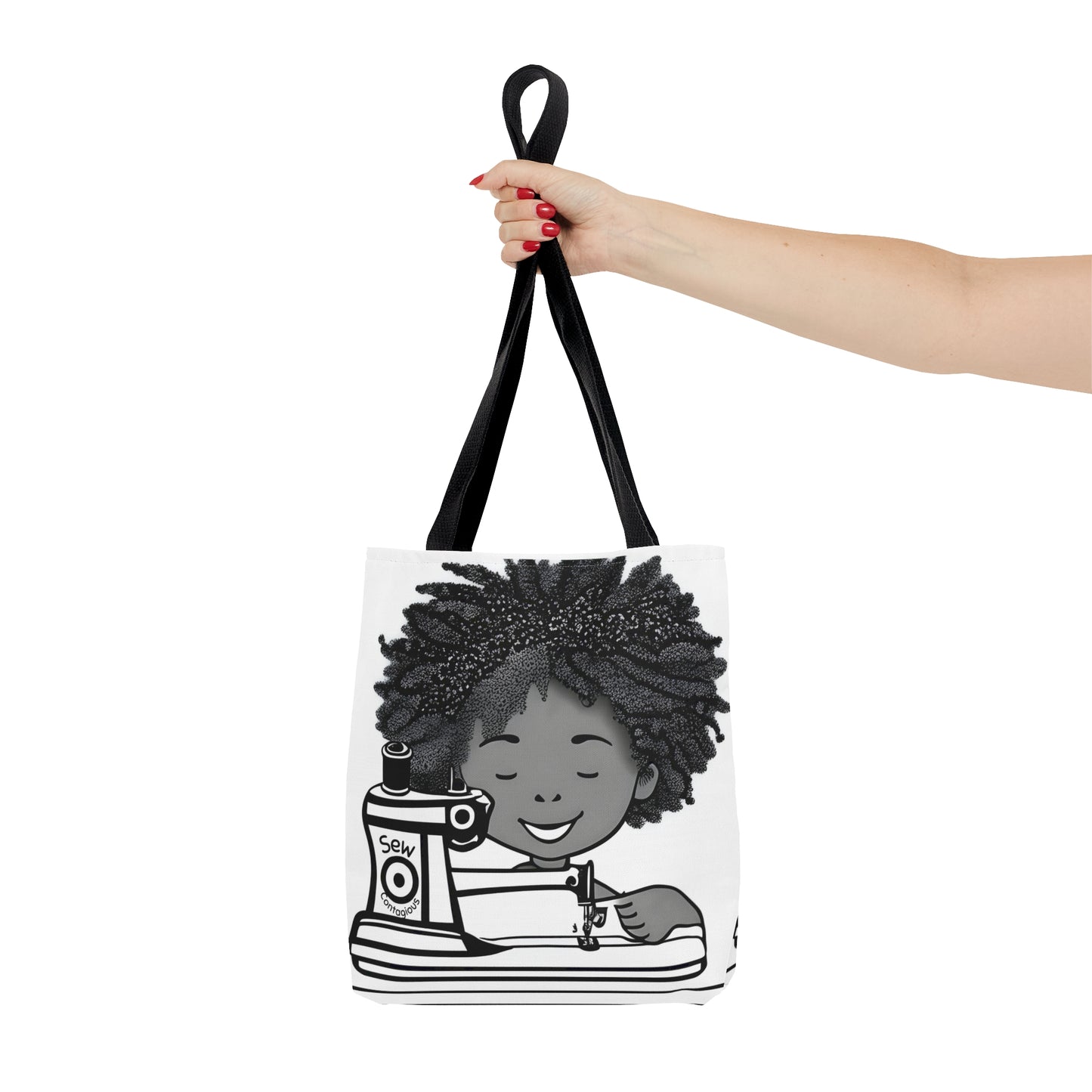 Afro Cutie Tote Bag