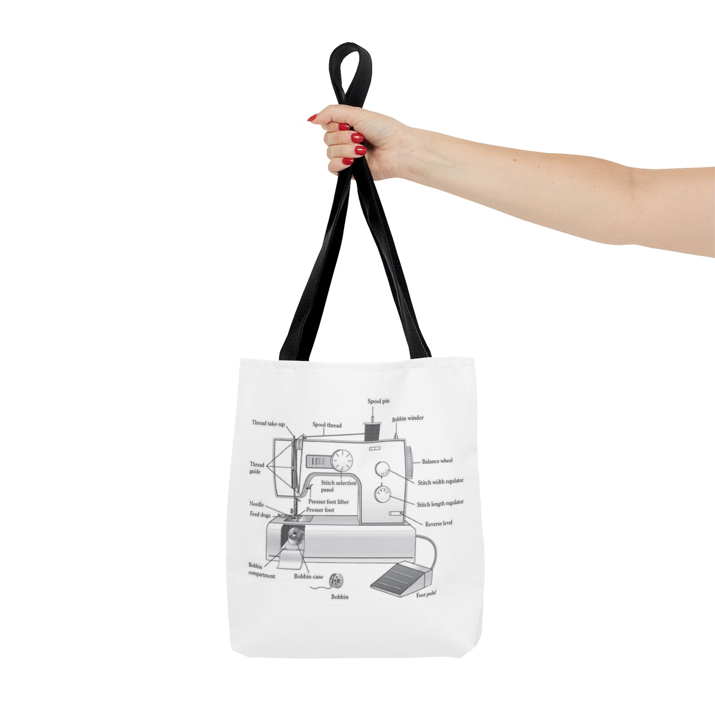 Sewing Machine Tote Bag