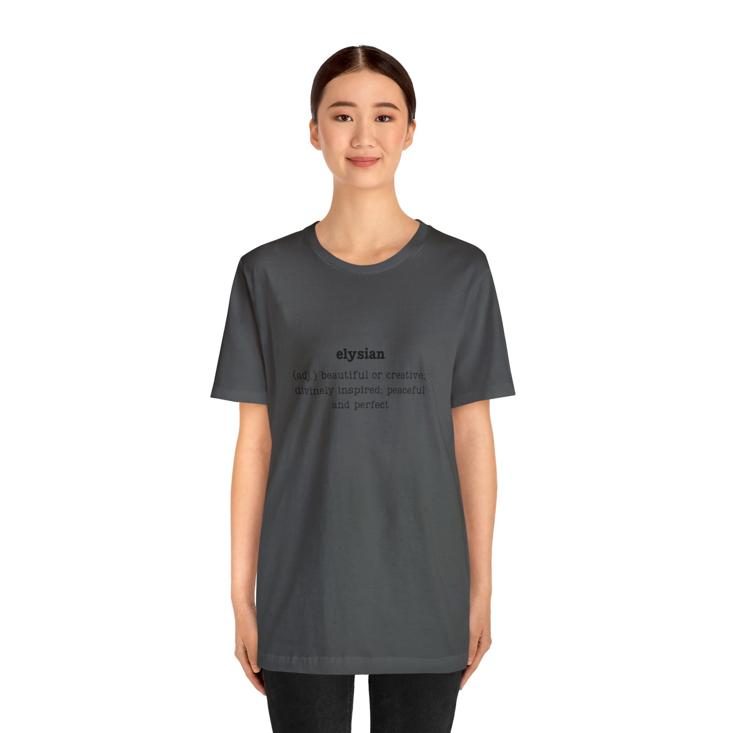 Elysian Unisex Jersey Short Sleeve Tee