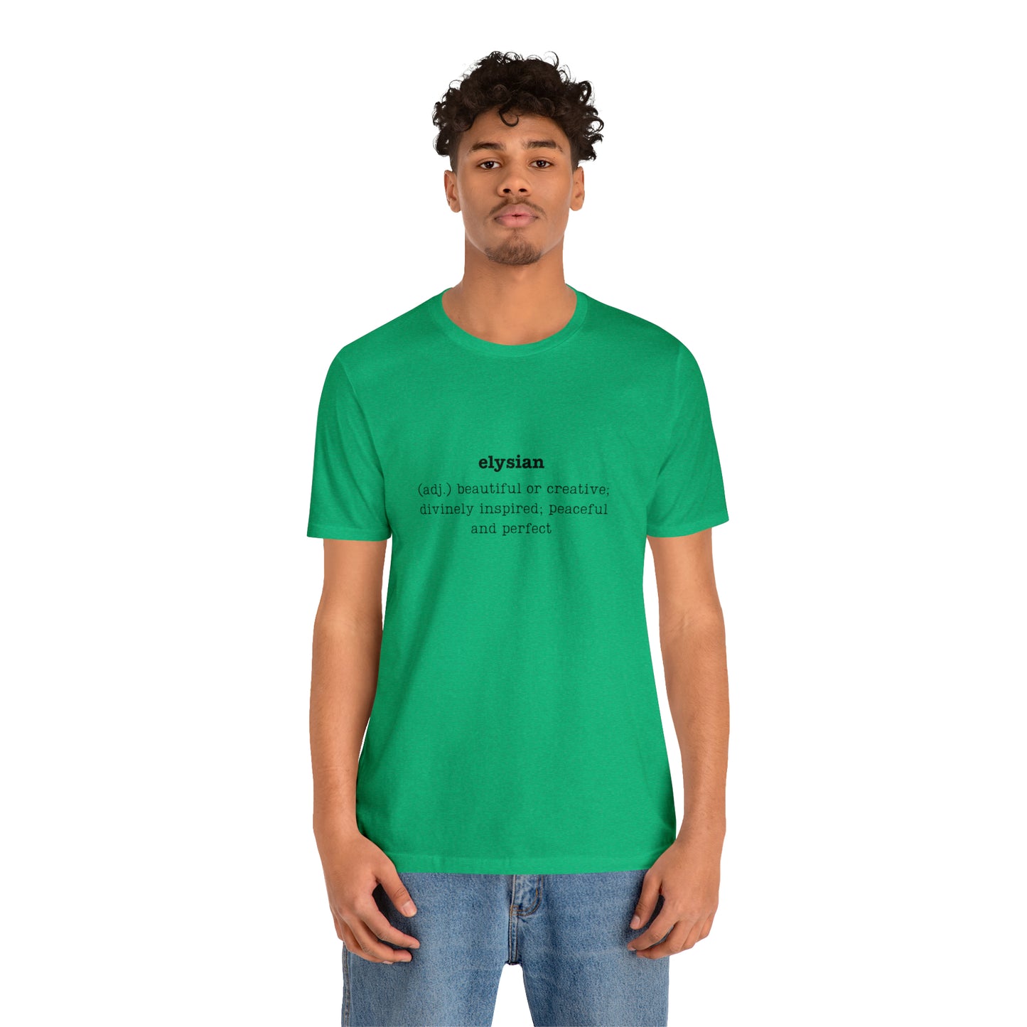 Elysian Unisex Jersey Short Sleeve Tee