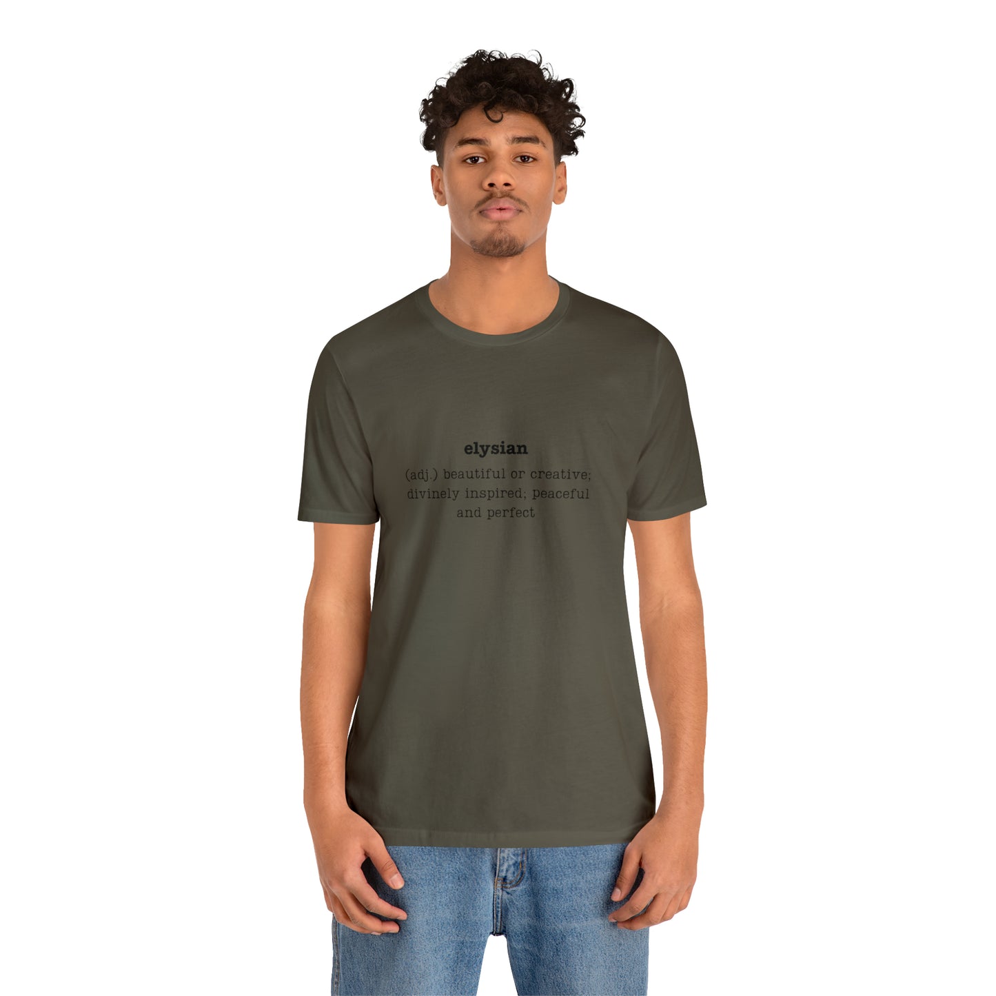 Elysian Unisex Jersey Short Sleeve Tee