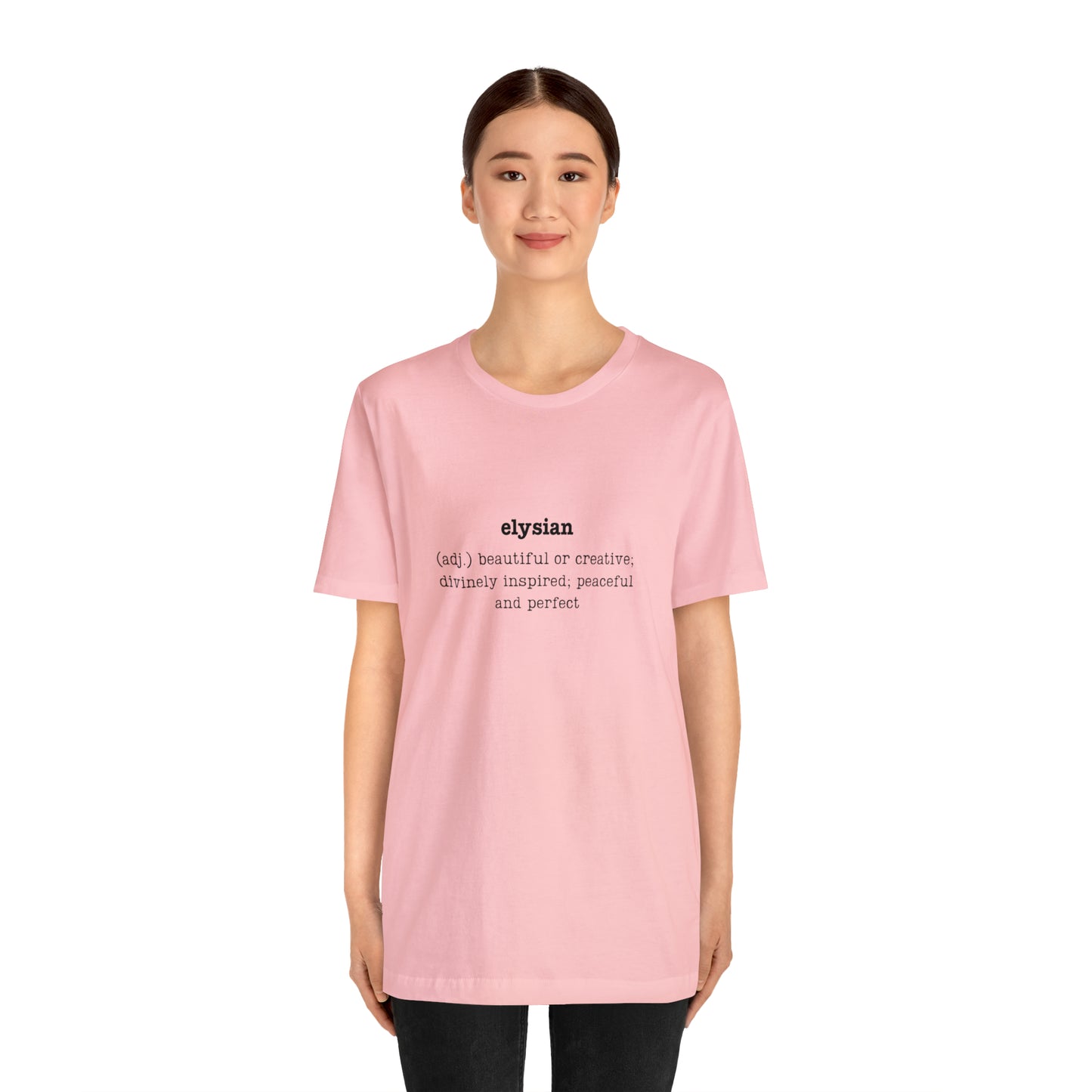 Elysian Unisex Jersey Short Sleeve Tee