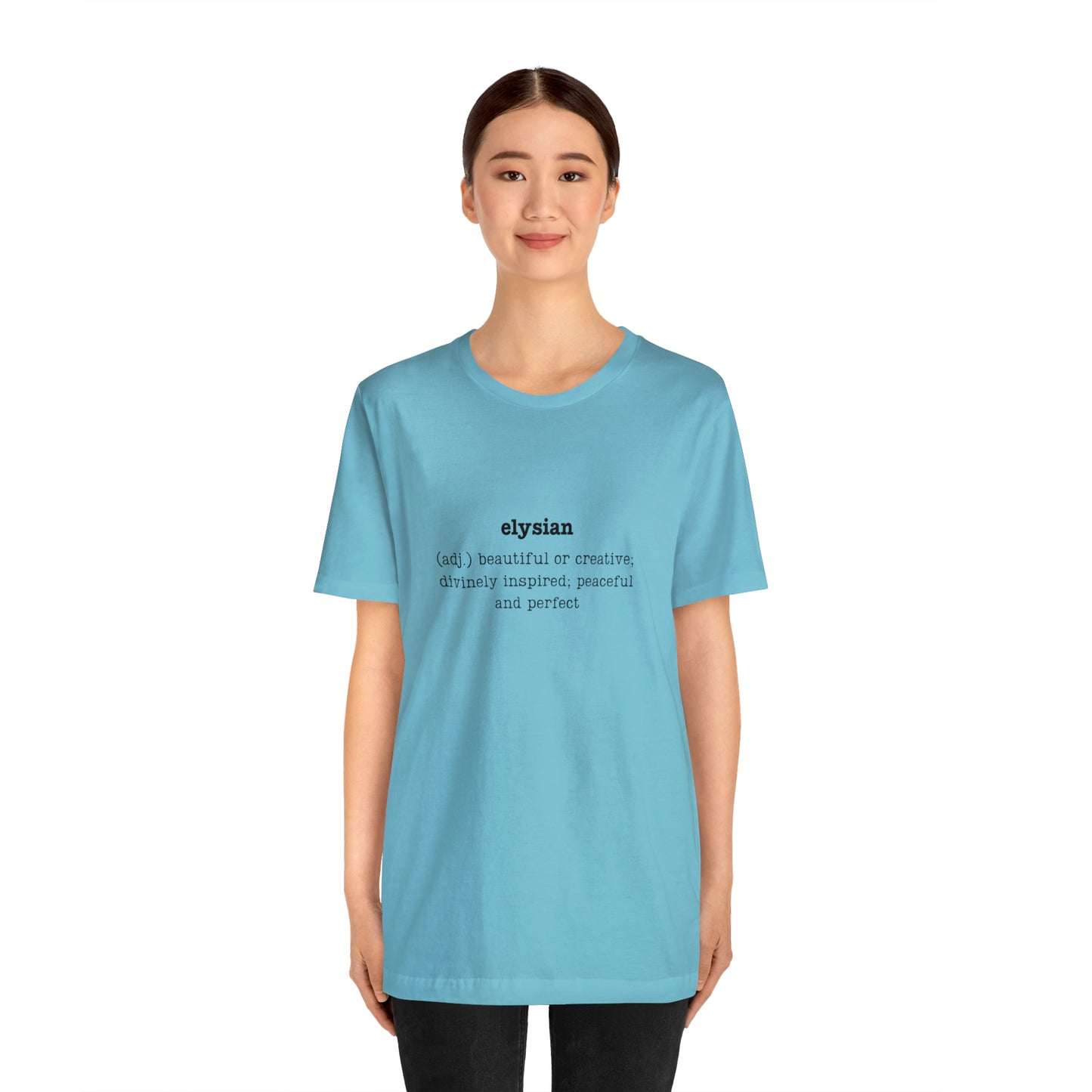 Elysian Unisex Jersey Short Sleeve Tee