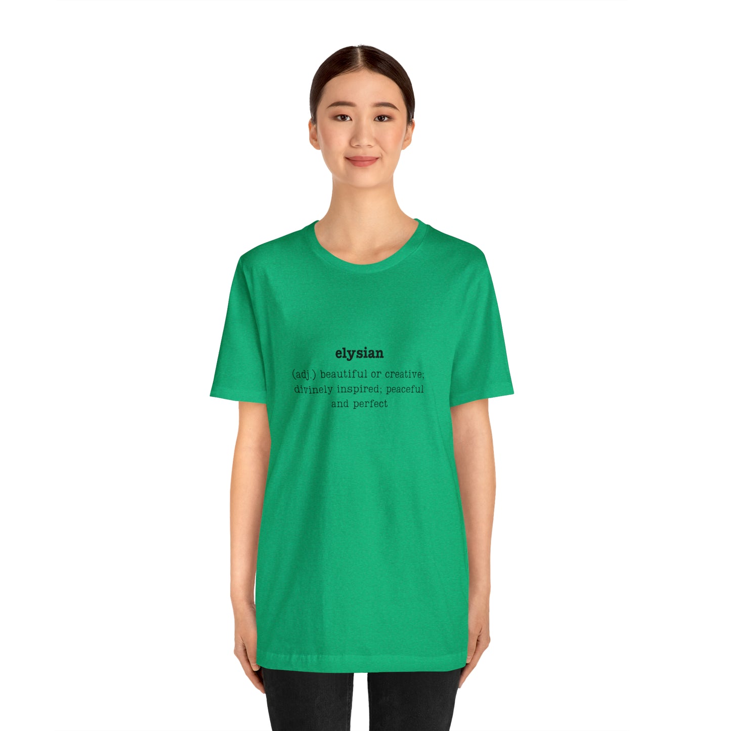 Elysian Unisex Jersey Short Sleeve Tee