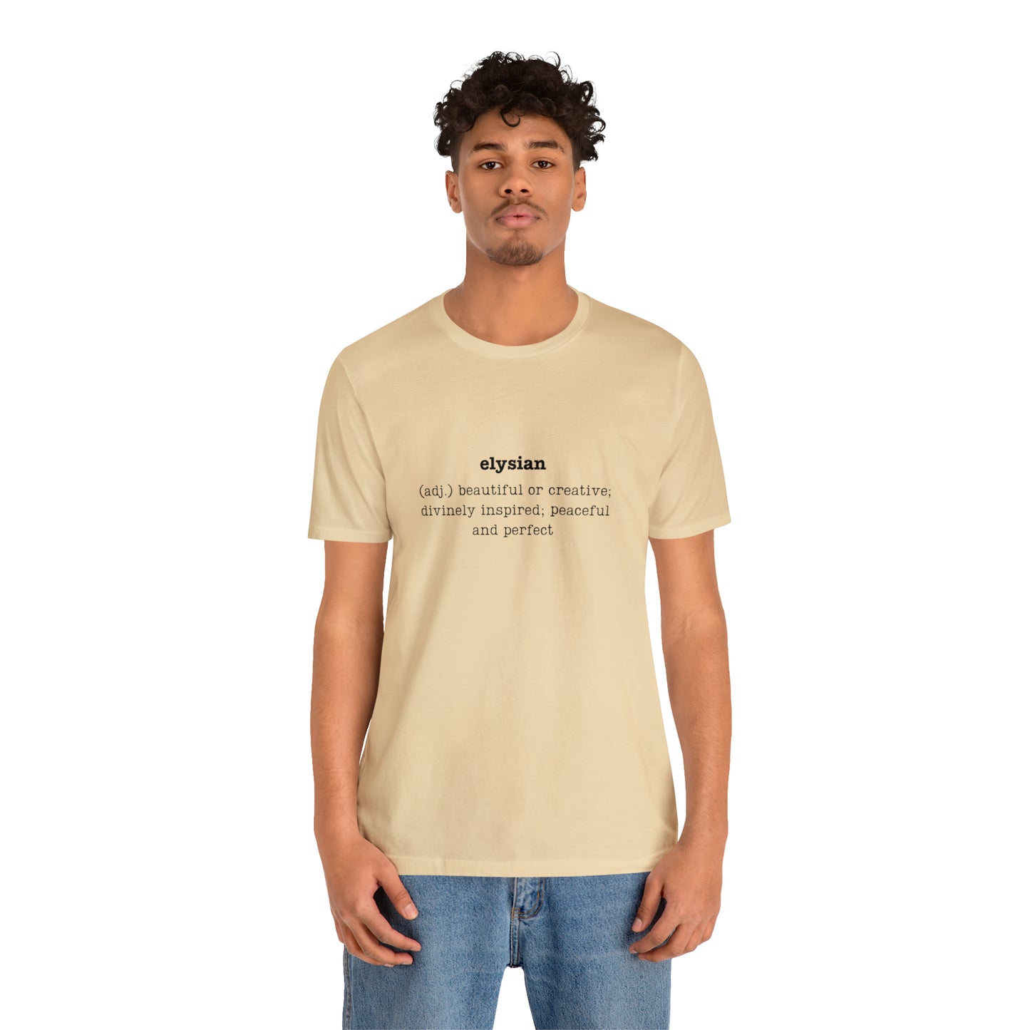 Elysian Unisex Jersey Short Sleeve Tee