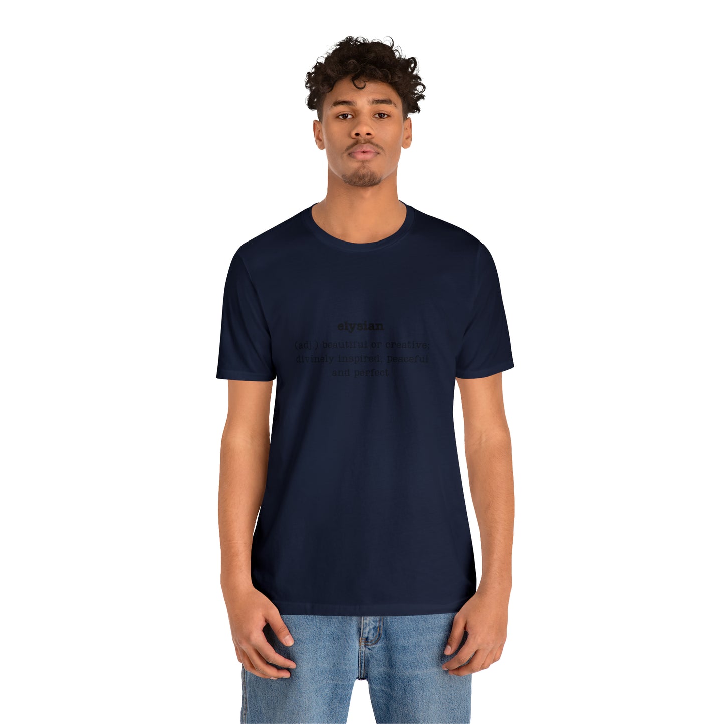 Elysian Unisex Jersey Short Sleeve Tee