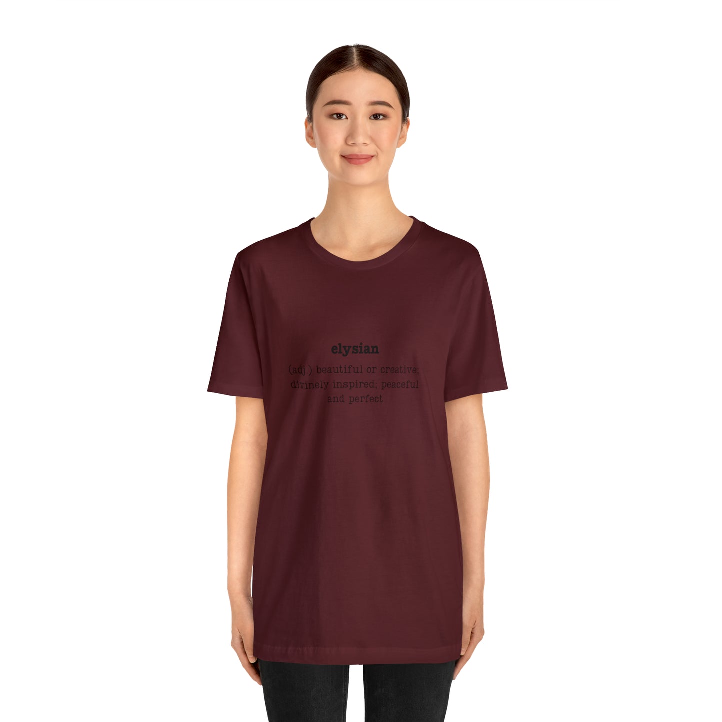 Elysian Unisex Jersey Short Sleeve Tee