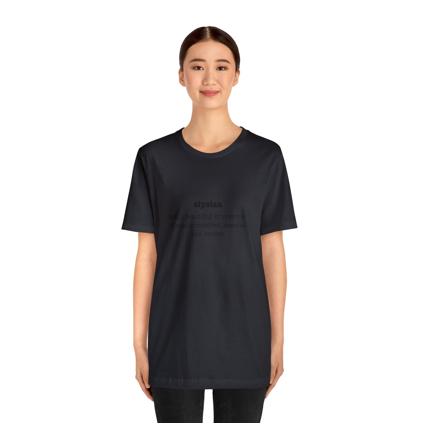 Elysian Unisex Jersey Short Sleeve Tee