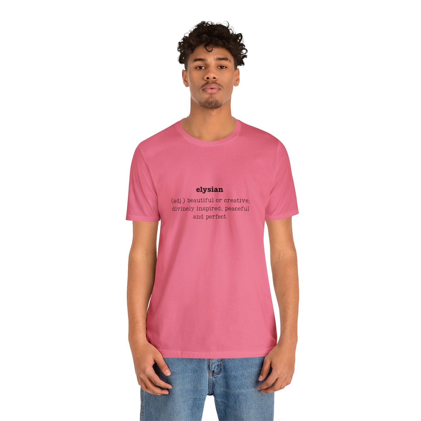 Elysian Unisex Jersey Short Sleeve Tee
