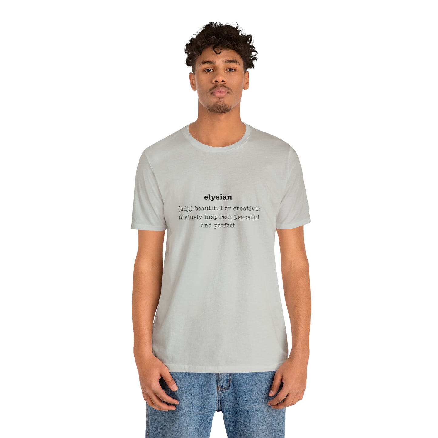 Elysian Unisex Jersey Short Sleeve Tee