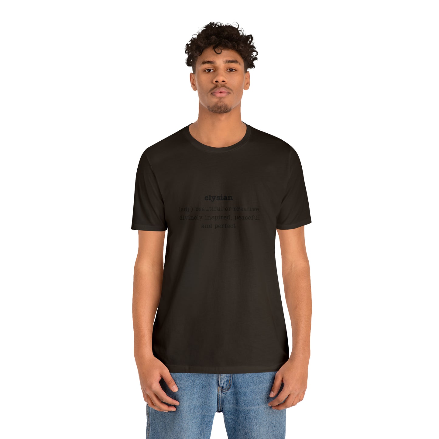 Elysian Unisex Jersey Short Sleeve Tee