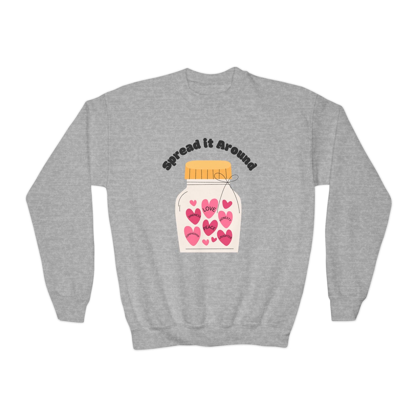 Kids Jar of Hearts Crewneck Sweatshirt