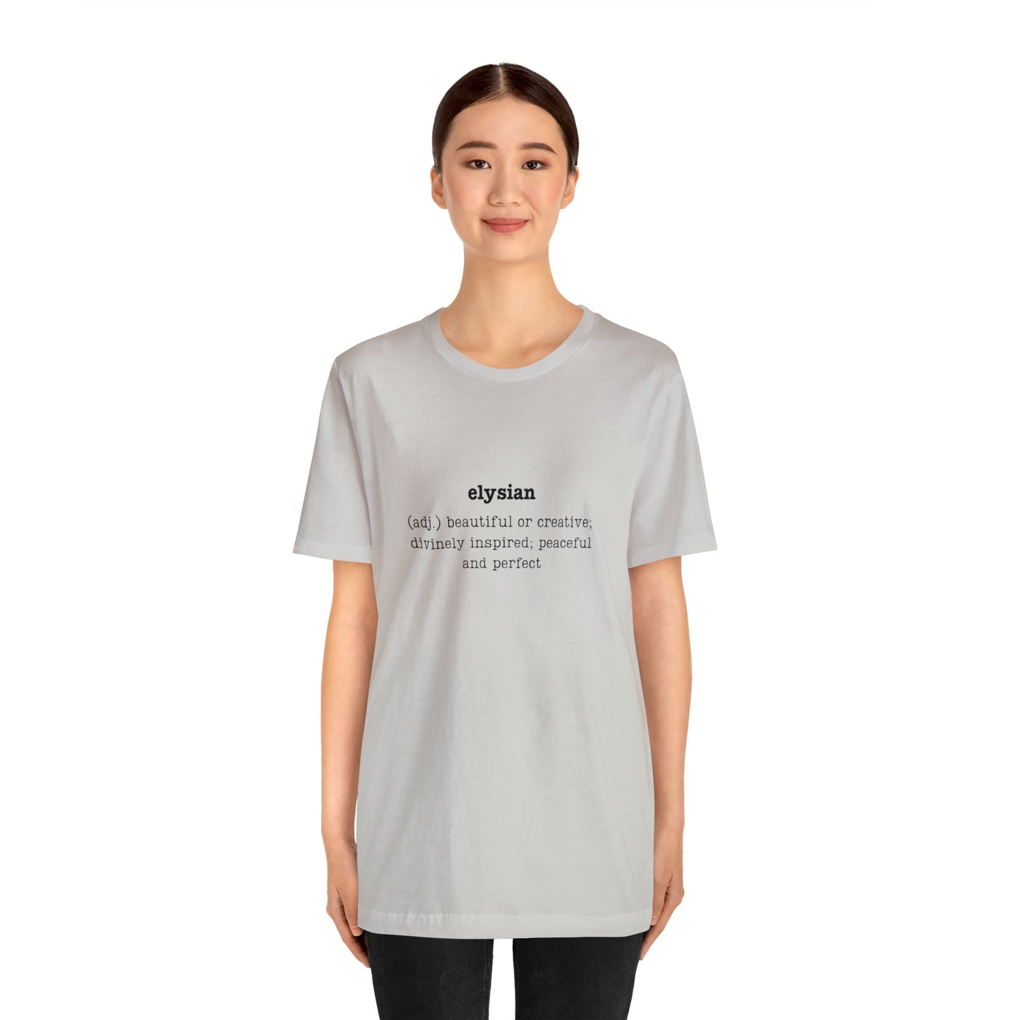Elysian Unisex Jersey Short Sleeve Tee